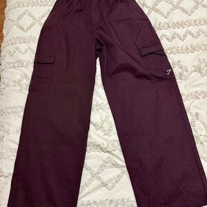 Gymshark Heritage Brown Cotton Cargo Pants